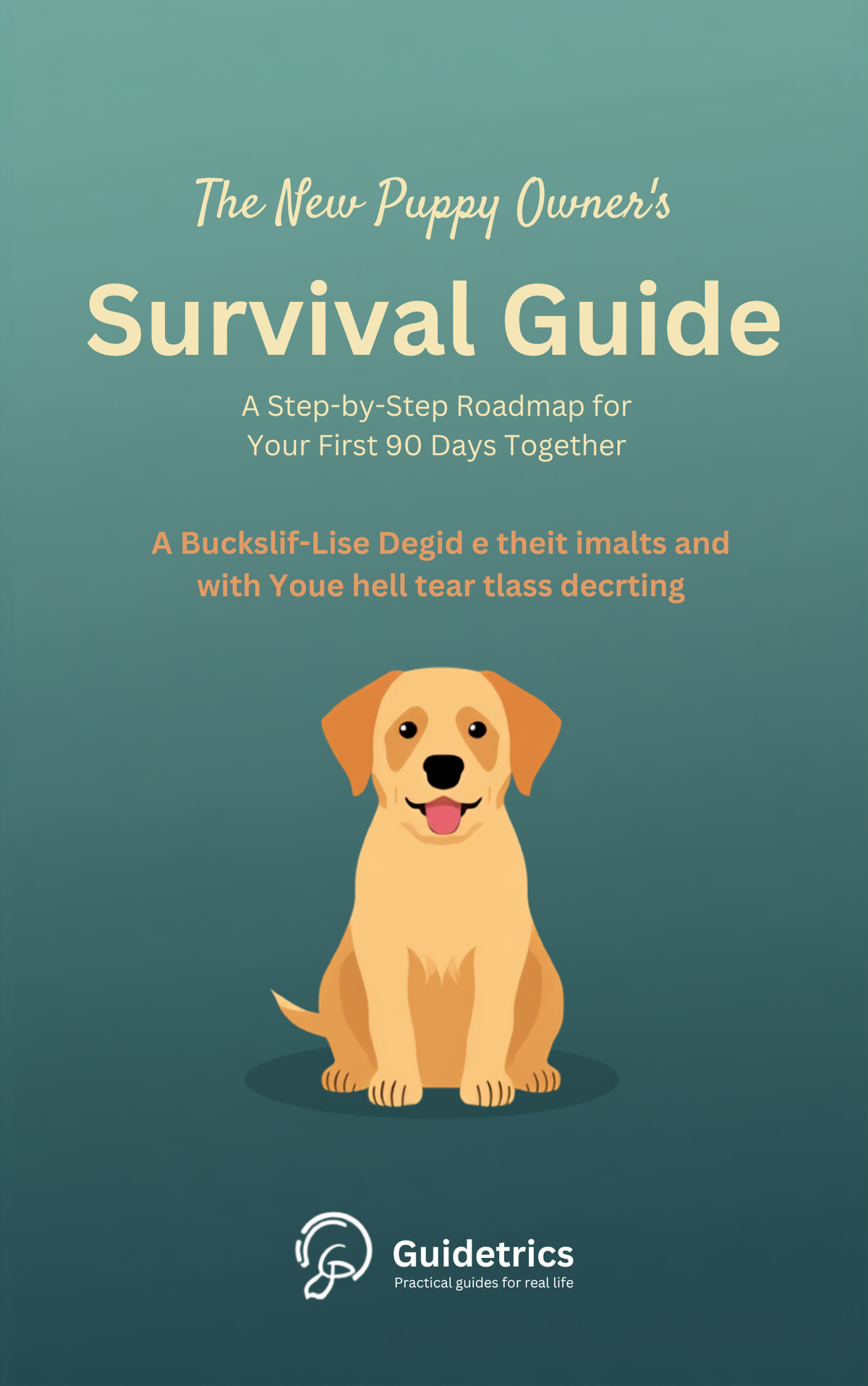 The New Puppy Owner's Survival Guide - Guidetrics cover