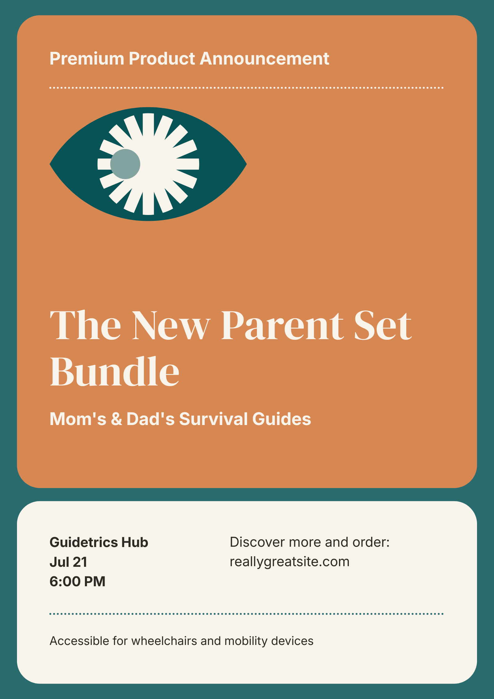The New Parent Set bundle — Mom's and Dad's Survival Guides by Guidetrics
