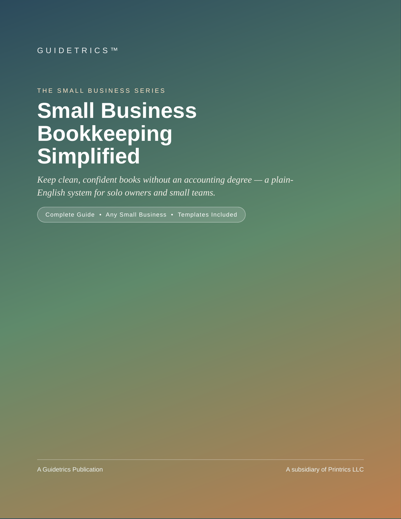 Small Business Bookkeeping Simplified