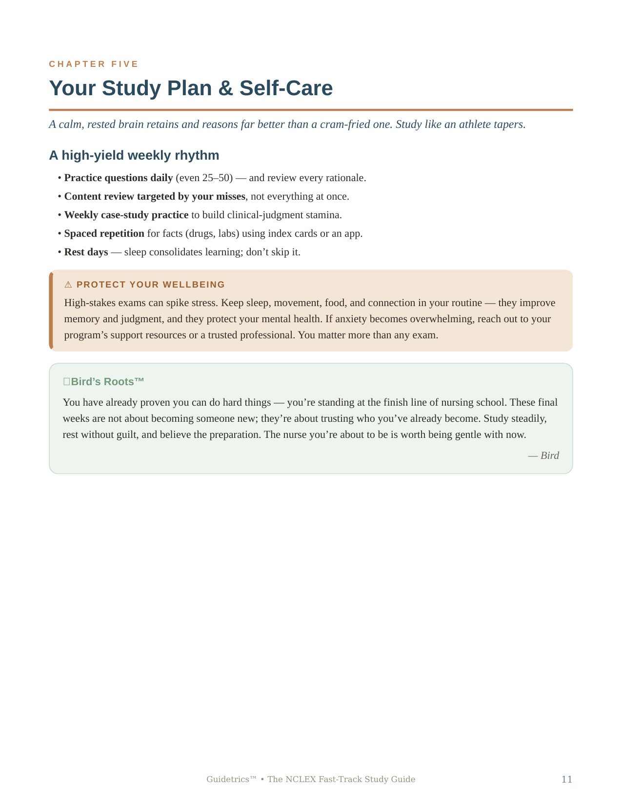 NCLEX Fast-Track Study Guide