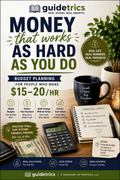 Money That Works as Hard as You Do — Personal Finance Guide for $15–$20/Hour Earners