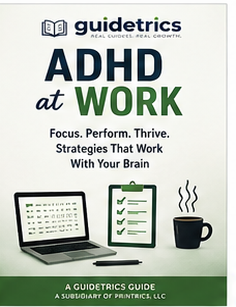 ADHD at Work — A Guidetrics Guide cover