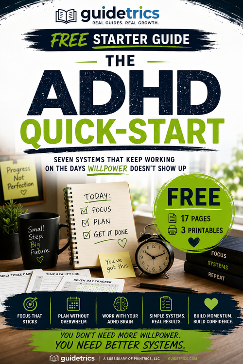 ADHD Quick-Start guide cover