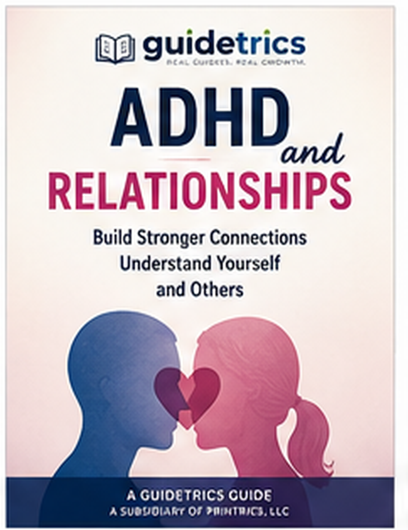 ADHD and Relationships — A Guidetrics Guide cover