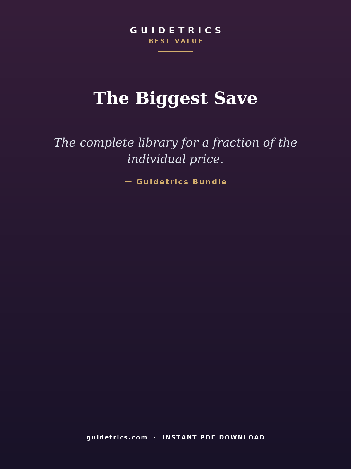 The Everything Library — All 11 ADHD Guides (Bundle)