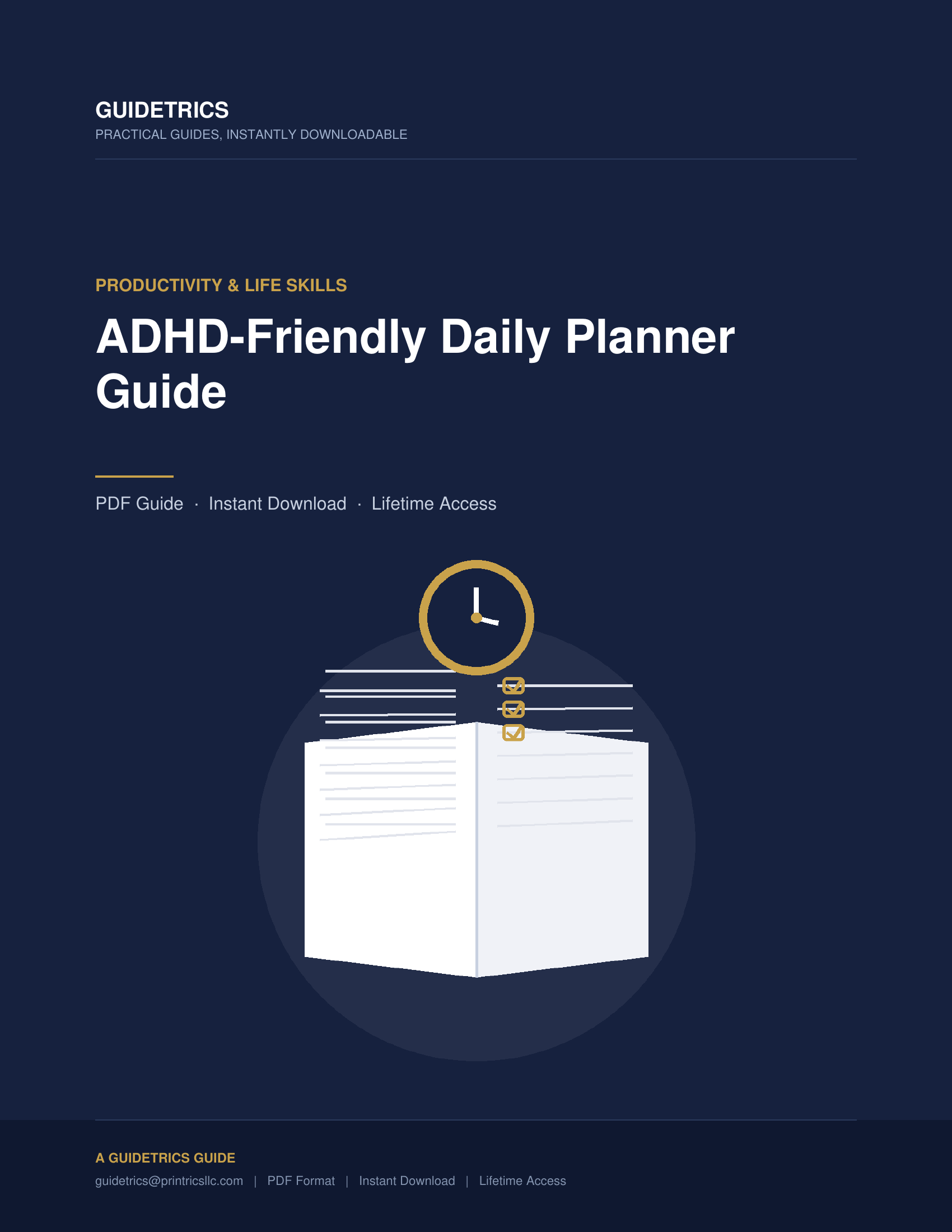 ADHD-Friendly Daily Planner Guide