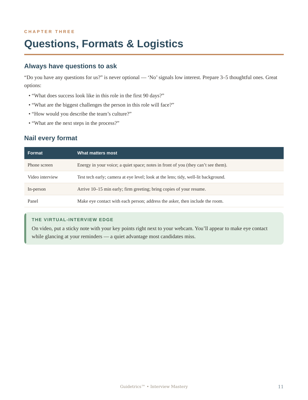 Interview Mastery: Land Your Next Job in 30 Days