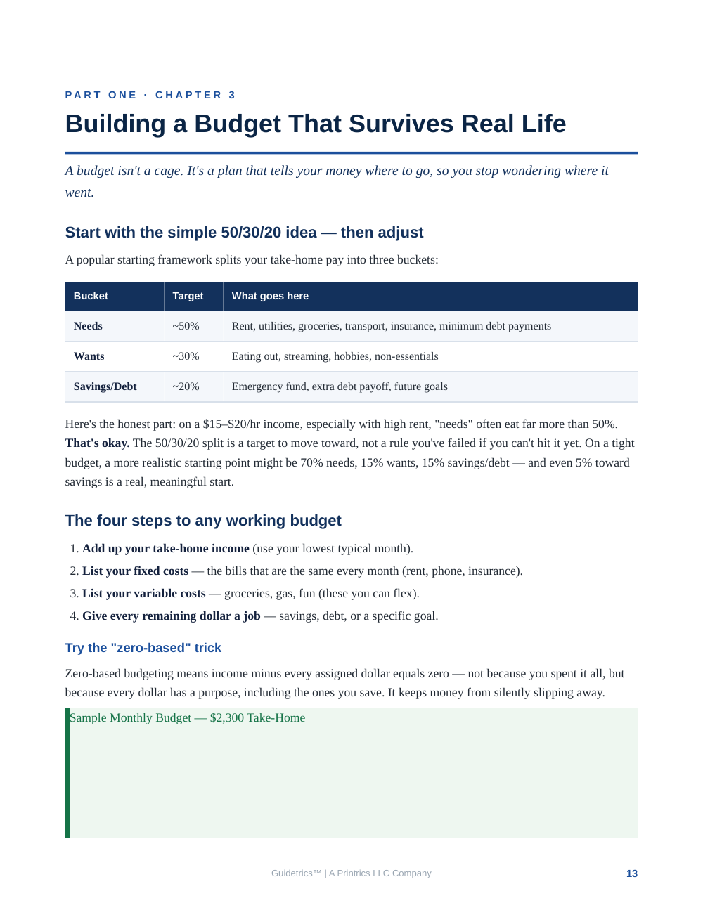 Money That Works as Hard as You Do — Personal Finance Guide for $15–$20/Hour Earners