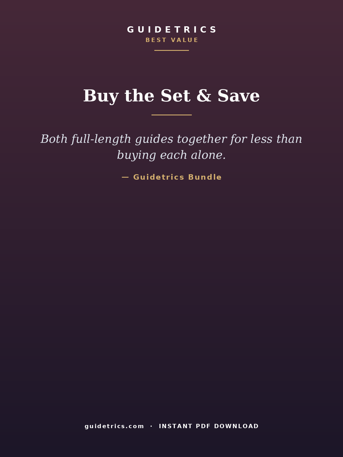 The New Parent Set — Mom's & Dad's Survival Guides (Bundle)