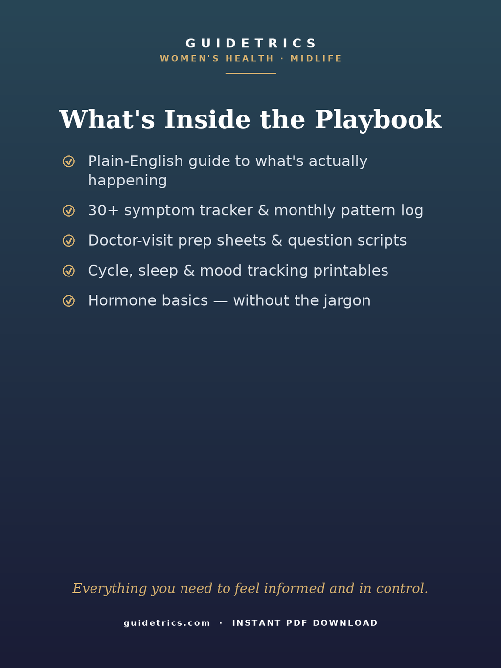 The Perimenopause Playbook