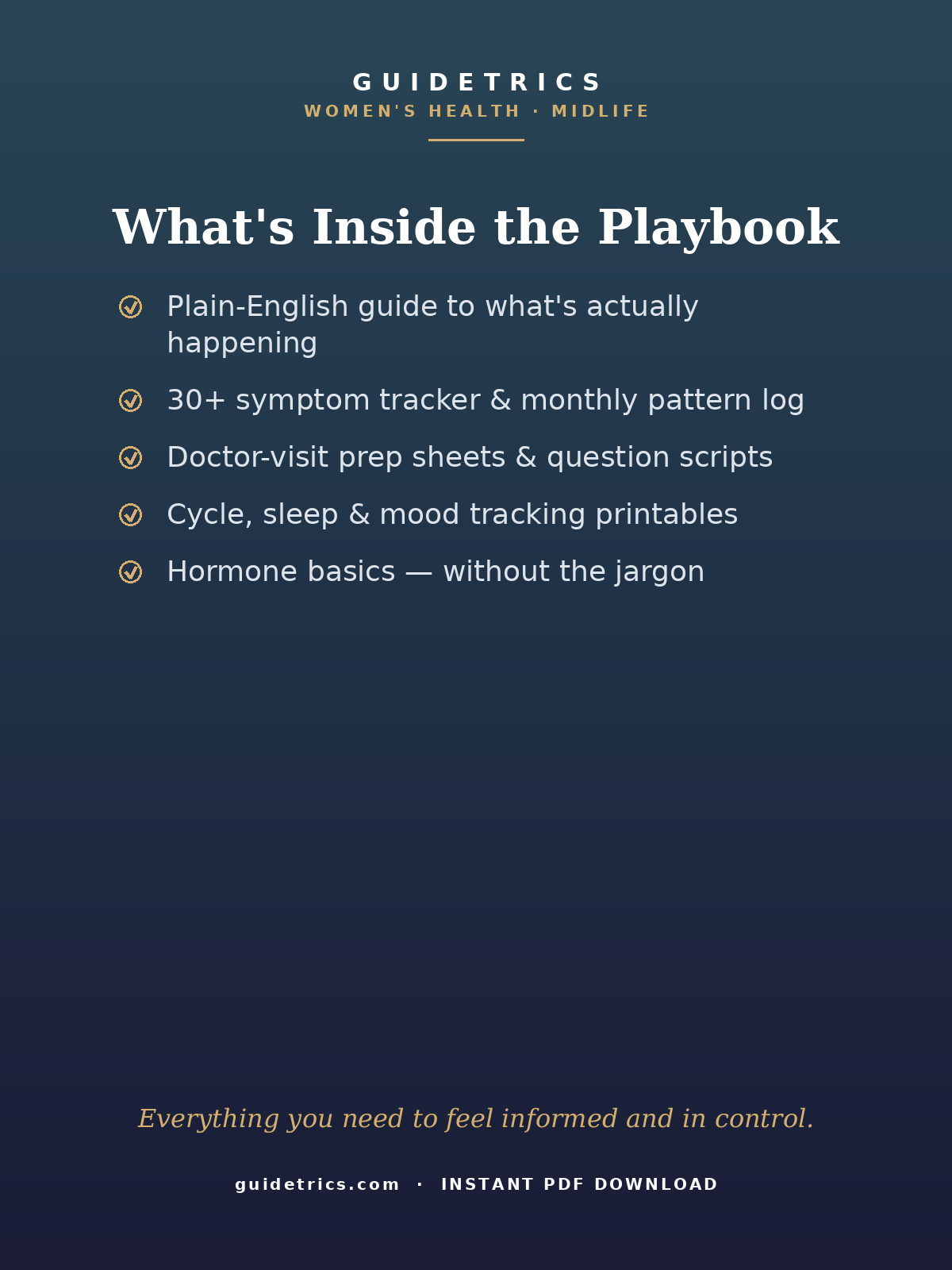 The Perimenopause Playbook