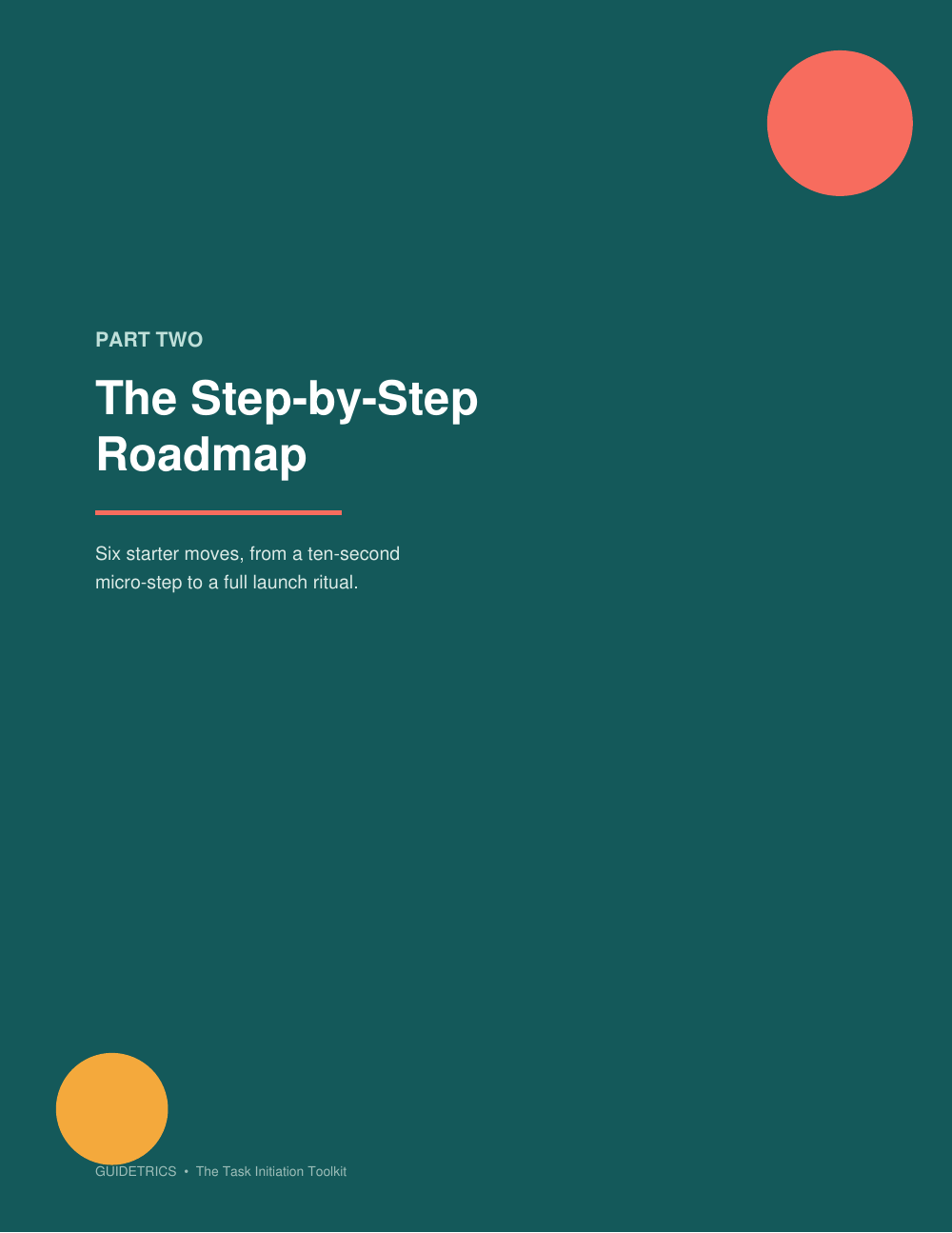 The Task Initiation Toolkit